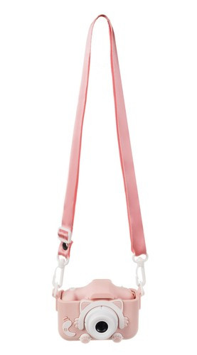 Detský digitálny fotoaparát mačka 16GB - ružový