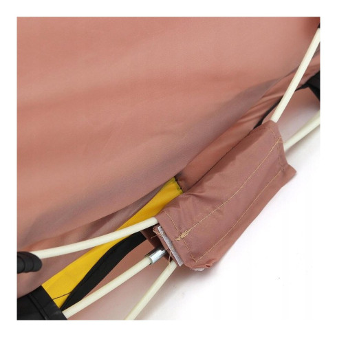 Detský samorozkládací stan Myška, hnedý 