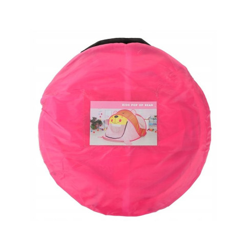 Detský samorozkládací stan Myška, ružový 