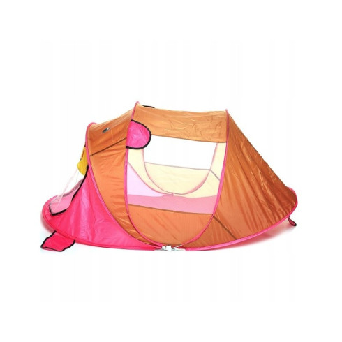 Detský samorozkládací stan Myška, ružový 