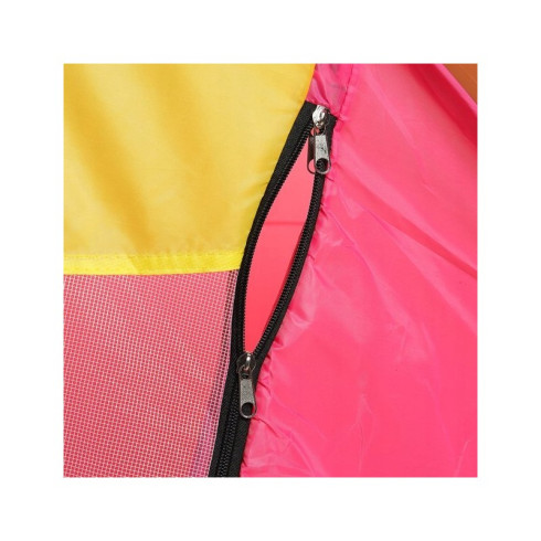 Detský samorozkládací stan Myška, ružový 