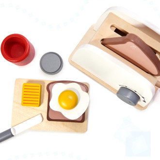 Drevený hriankovač s príslušenstvom