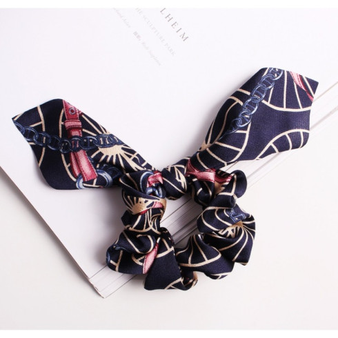 Gumička do vlasov PIN UP - purple