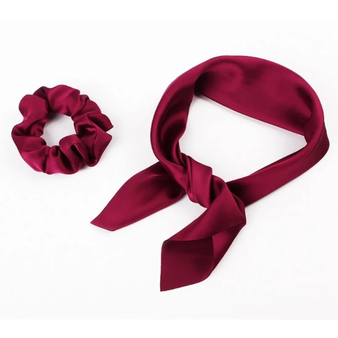 Gumička do vlasů - růžová dlouhá