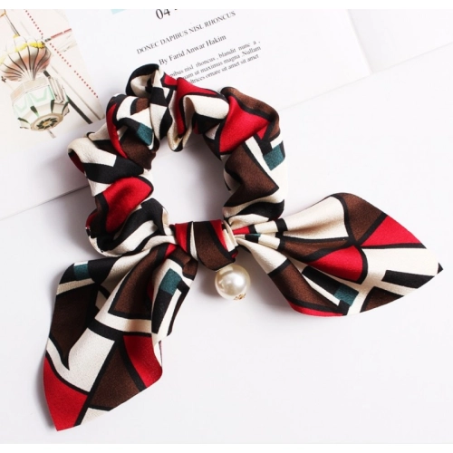 Gumička do vlasov s perlou