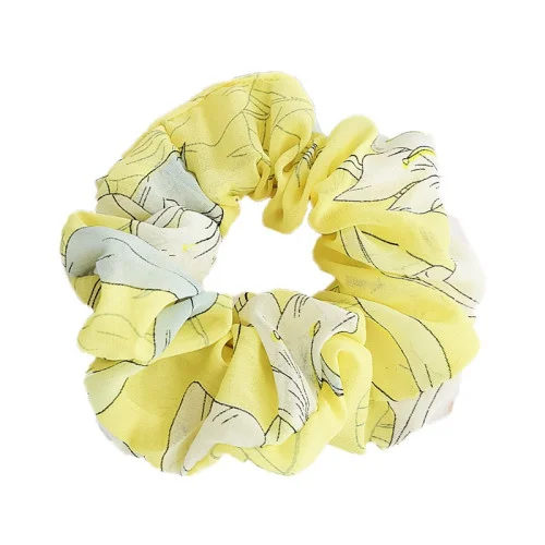 Gumička do vlasov Tropical - žltá