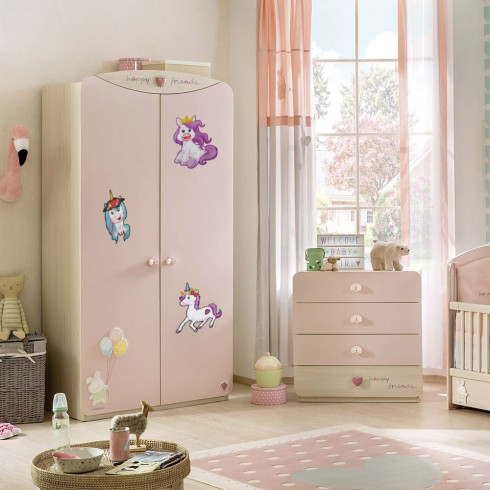 Kreatívne samolepky - jednorožce