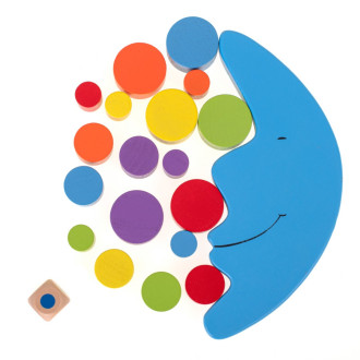 Logická balančná hračka Mesiac