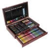 Maliarska sada v drevenom kufríku - 142 ks