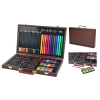 Maliarska sada v drevenom kufríku - 81 ks