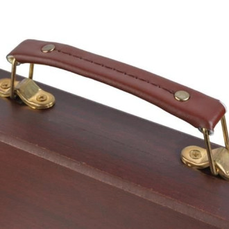 Maliarska sada v drevenom kufríku - 81 ks