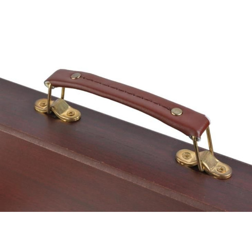 Maliarska sada v drevenom kufríku - 81 ks