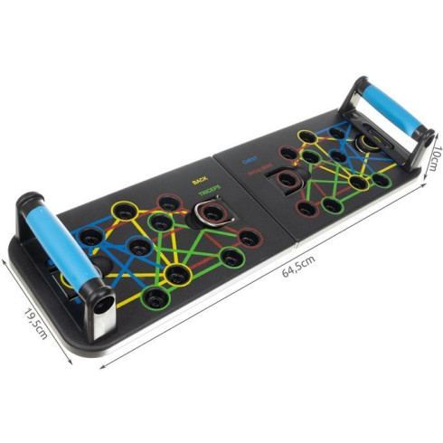 Multifunkčná doska na tréning kľukov s expandermi