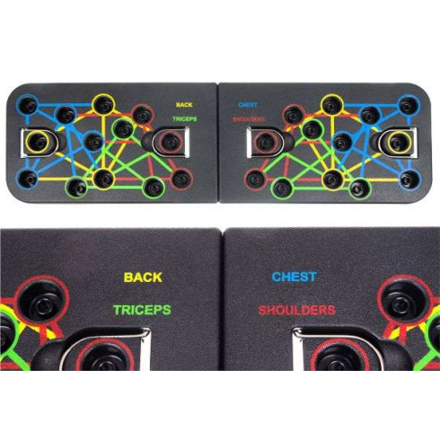 Multifunkčná doska na tréning kľukov s expandermi