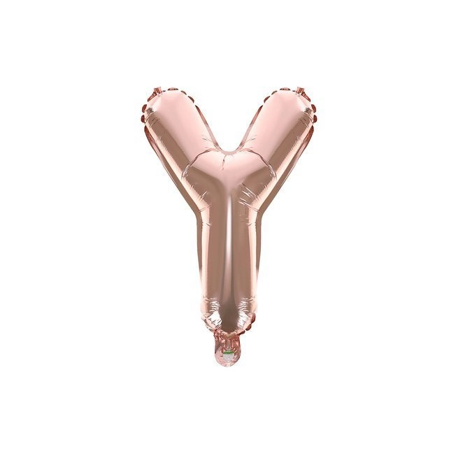 Narozeninové balóny - Happy Birthday, růžové zlato