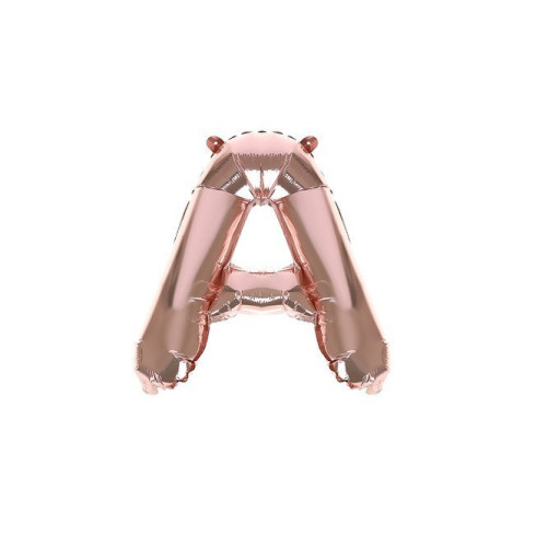 Narodeninové balóny - Happy Birthday, ružové zlato