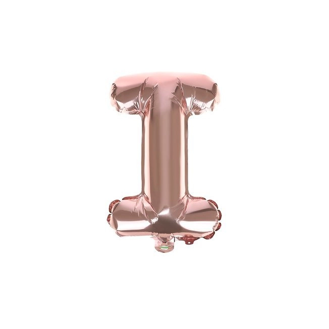 Narozeninové balóny - Happy Birthday, růžové zlato