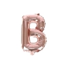 Narozeninové balóny - Happy Birthday, růžové zlato