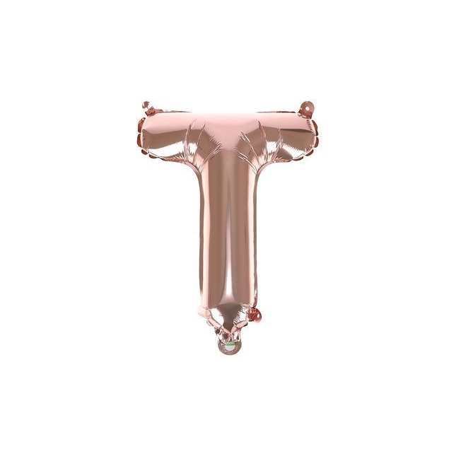 Narozeninové balóny - Happy Birthday, růžové zlato