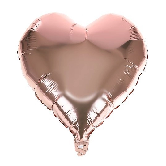 Narozeninové balóny - Happy Birthday, růžové zlato