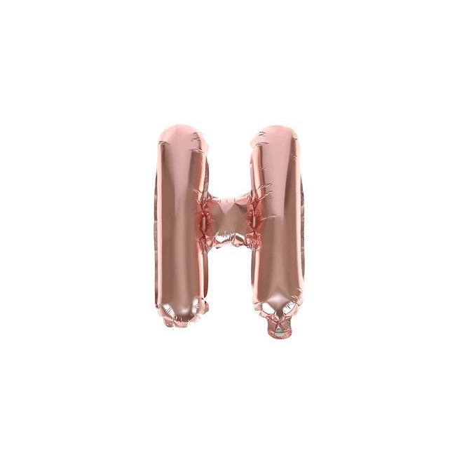 Narozeninové balóny - Happy Birthday, růžové zlato