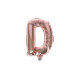 Narozeninové balóny - Happy Birthday, růžové zlato