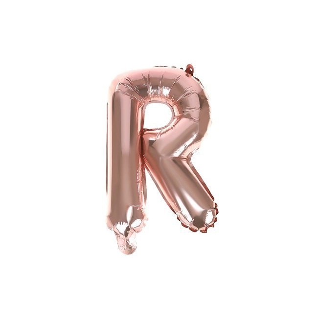 Narozeninové balóny - Happy Birthday, růžové zlato