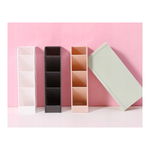 Plastový stolový organizér - čierny