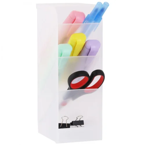 Plastový stolový organizér - číry