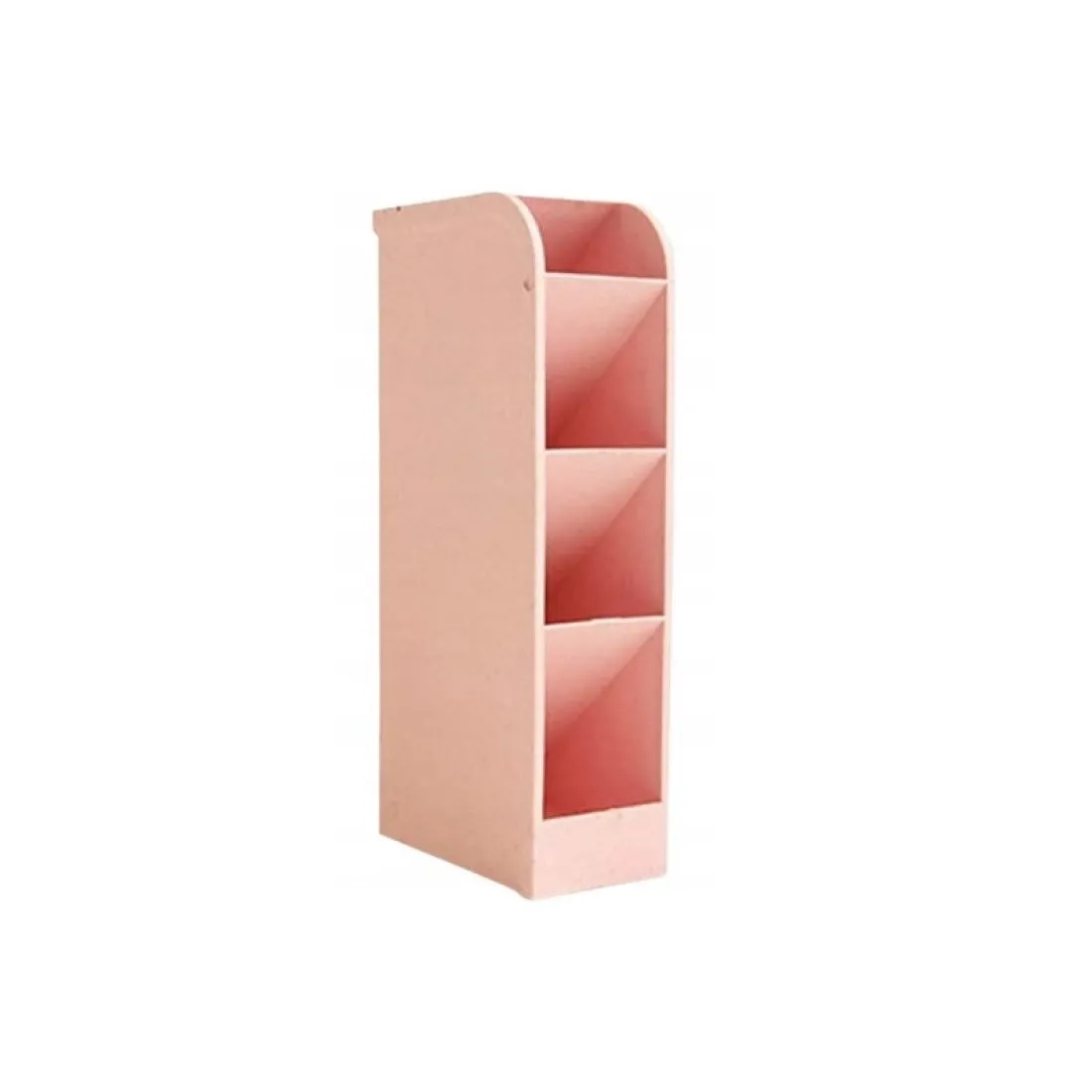 Plastový stolní organizér - růžový