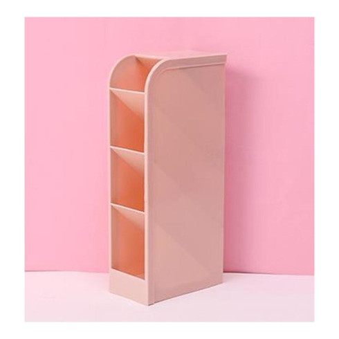 Plastový stolový organizér - ružový