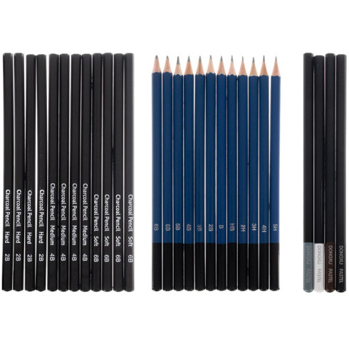 Sada na malování a skicování, 72 ks