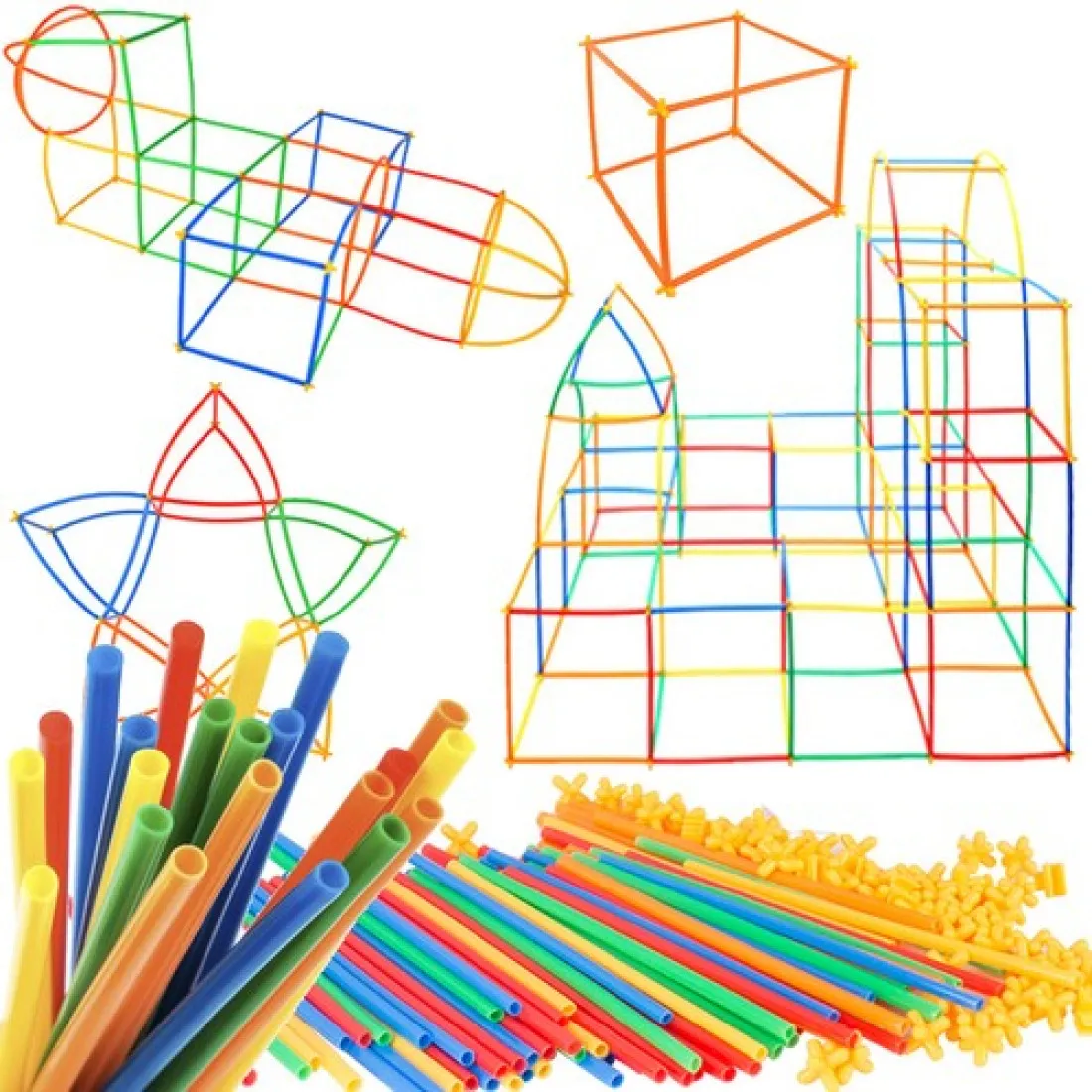 Slamková stavebnica, 238ks