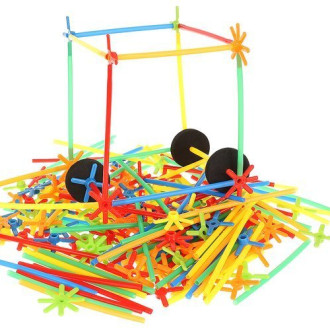 Slamková stavebnica, 238ks