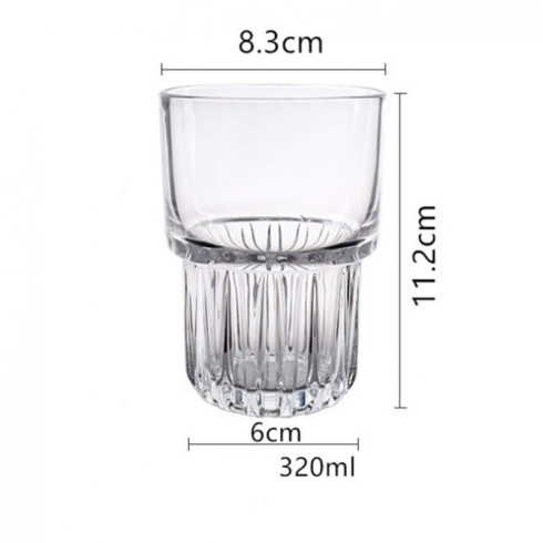 Termo poháre na latté 320 ml - 6 ks