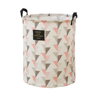 Úložný kôš na bielizeň - Enjoy Style ružový