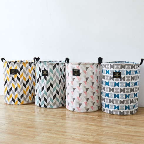 Úložný kôš na bielizeň - Enjoy Style ružový