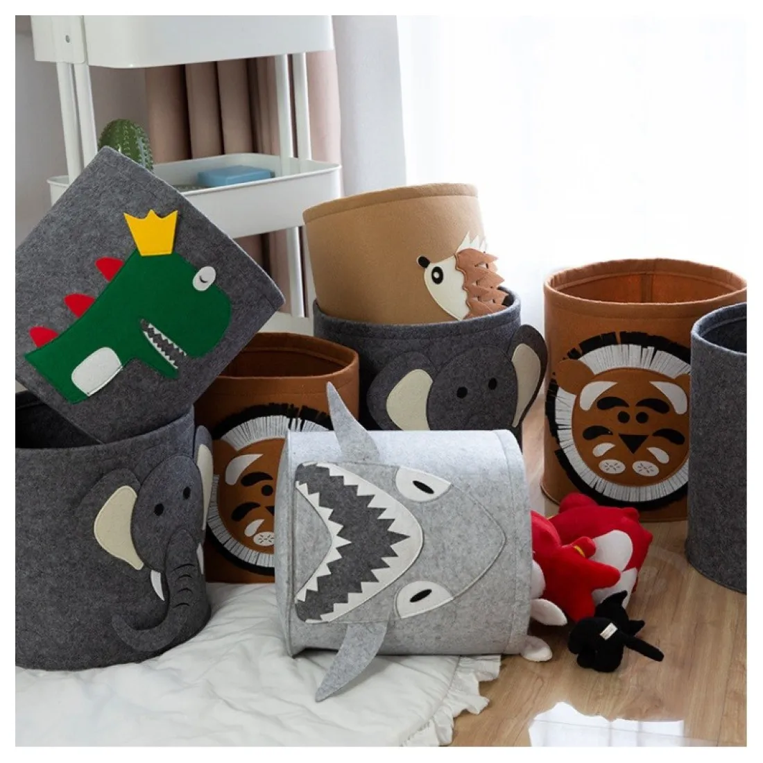 Úložný kôš na hračky Medvedík, 35 cm