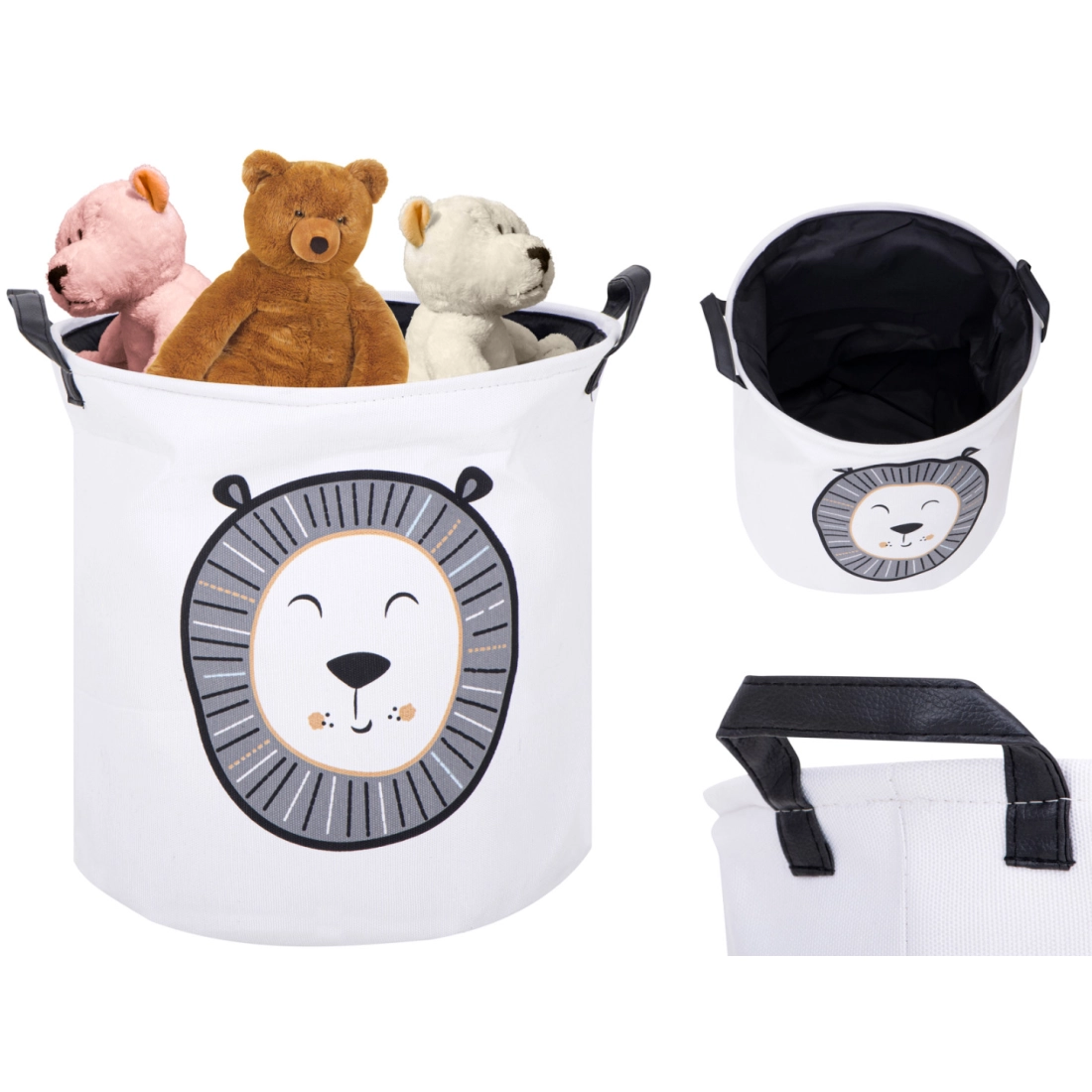 Úložný kôš na hračky - motív LEV