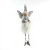 Vánoční dekorace anděl 34cm - stříbrný