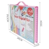 Výtvarná sada pre deti na maľovanie - 168ks ružová