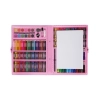 Výtvarná sada pre deti na maľovanie - 168ks ružová