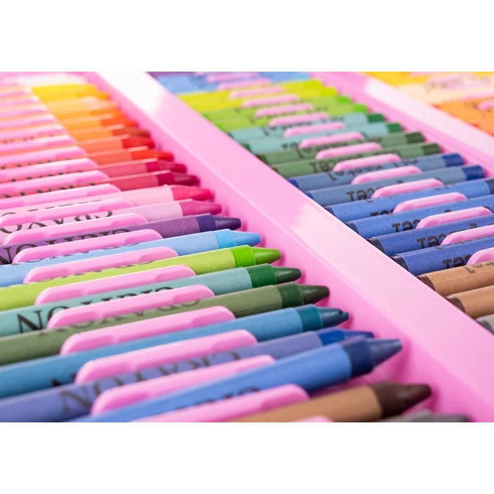 Výtvarná kreatívna sada pre deti na maľovanie 208 ks - ružová