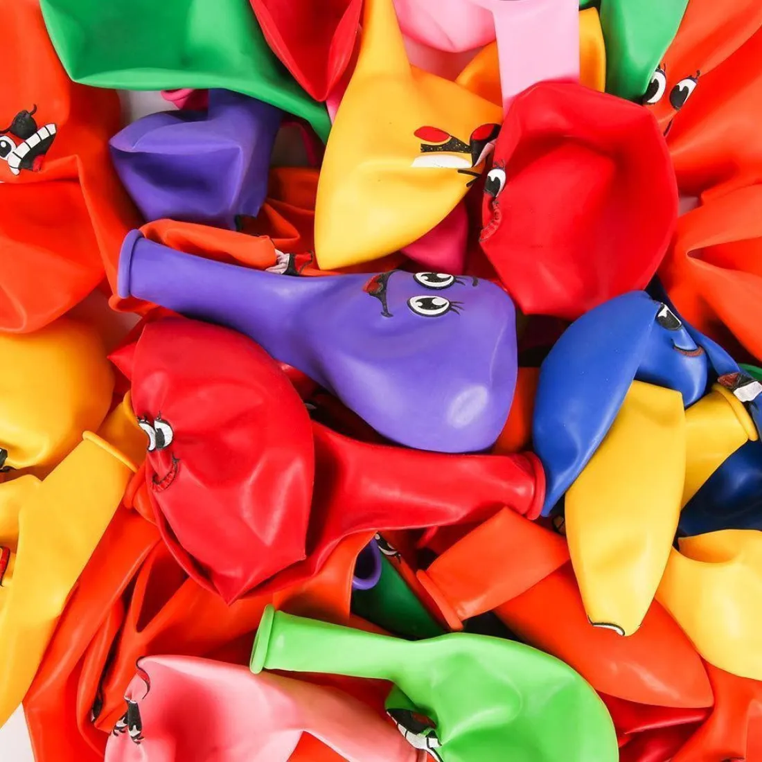 Balóniky Smajlík - 10 ks