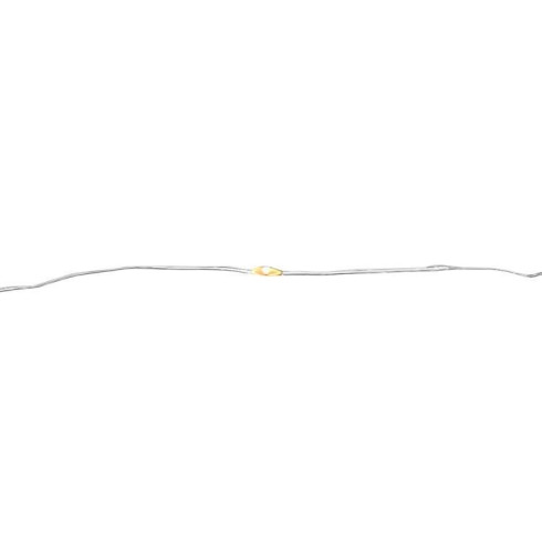 Dekoratívne LED osvetlenie 100 LED, 10 m - teplá biela, na baterky