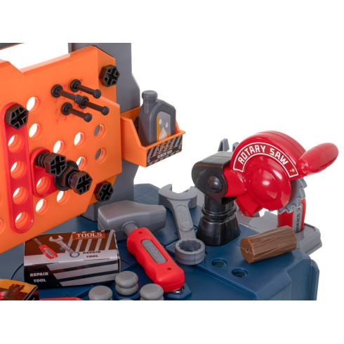 Dětská dílna pro děti s 65 nástroji v kufříku