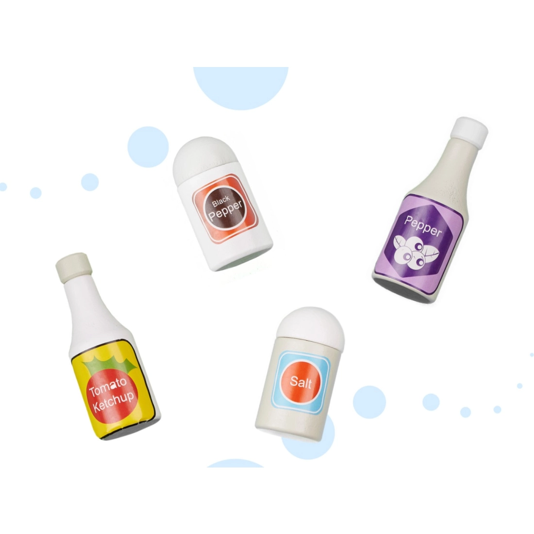 Detská drevená kuchynka CLASSIC s príslušenstvom 82 cm