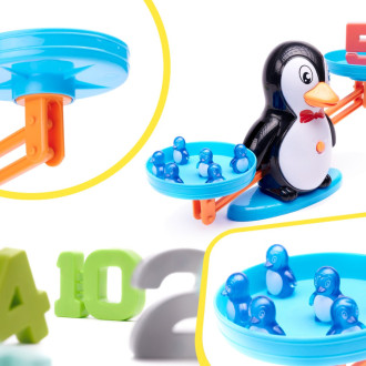 Dětská vzdělávací stupnice s čísly - Penguin