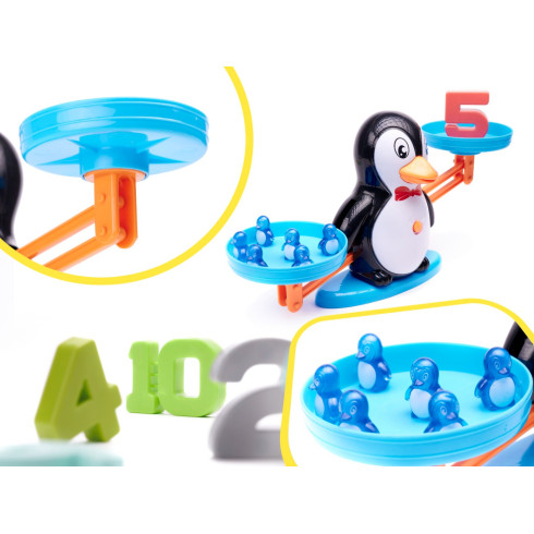 Dětská vzdělávací stupnice s čísly - Penguin