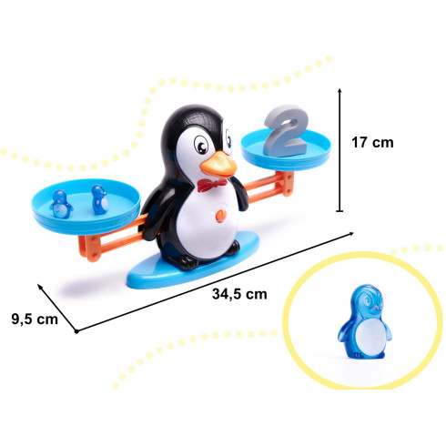 Dětská vzdělávací stupnice s čísly - Penguin